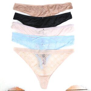 ADORE ME Size 3X Bundle of 5 Thong Lace Panties